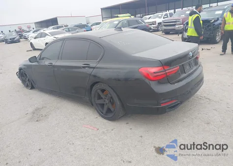 2017 BMW 740I из США, поврежденный, VIN WBA7E2C35HG740869